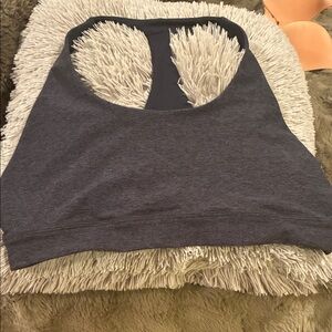 Gray Racerback Sports Bra CALIA, Large